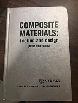 Hardcover Composite Materials: Testing and Design (third conference) Book