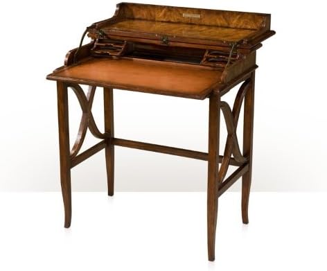 Theodore Alexander #7105-239 Mahogany Flip Top Campaign Desk ~ New