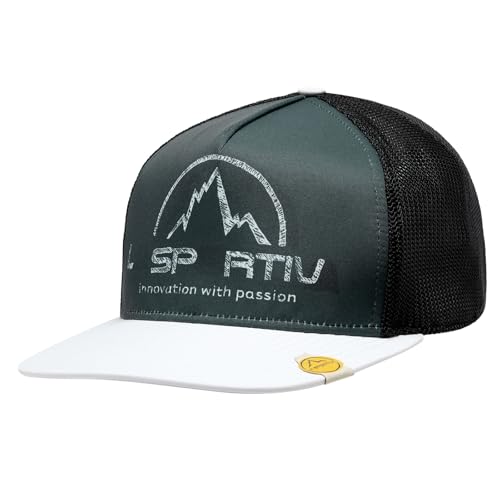 LA SPORTIVA Herren Damen Unisex Basecap Kopfbedeckung LS Trucker Cap, Farbe:Mehrfarbig, Größe:L/XL, Artikel:-004919 Chalk/Onyx