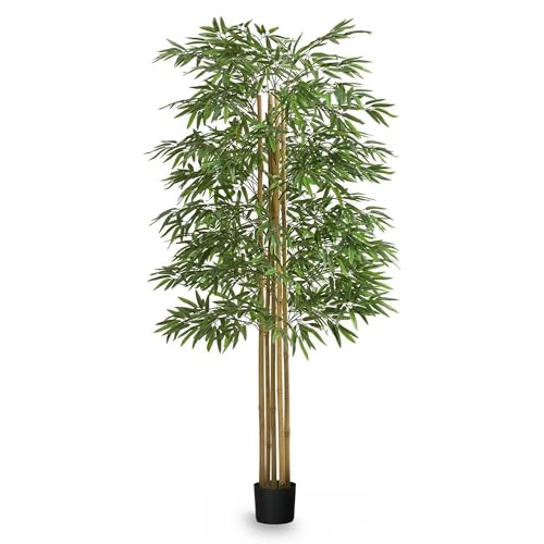 Maia Shop 6ft Artificial Bamboo Tree Plant for House, Apartment or Office &ndash; Realistic Fake Indoor...