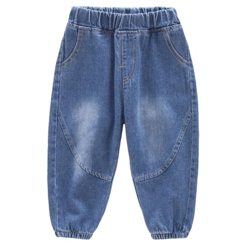 Jean garçon 1-7 ans avec poches décontracté et tissu léger