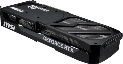 Image of msi Gaming RTX 5080 16G Ventus 3X OC Black Graphics Card (16GB GDDR7, 256-bit, Extreme Clock 2640 MHz, DisplayPort x 3 2.1a, HDMI 2.1b, NVIDIA Blackwell Architecture)