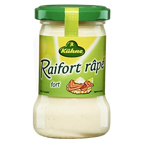 KÜHNE Rábano picante Rapé 140 g Lote de 4