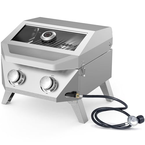 BESTFIRE 2-Burner Tabletop Grill