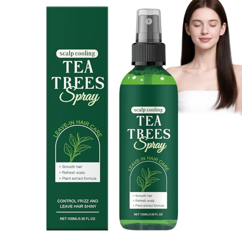 Spray à l'arbre à thé démêlant et nourrissant pour cheveux secs