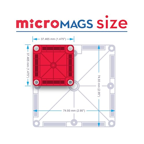 MAGNA-TILES microMAGS Learn Letters 56-Piece Set — view 10