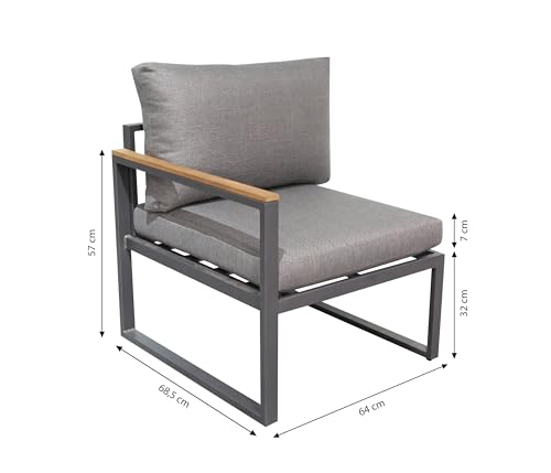 Gestell aus pulverbeschichtetem Aluminium