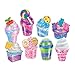 CRA-Z-Slimy Scented Slimy Creations Studio, Dessert & Drink Slime Making Kit with Mixing Station, 10 Mini Containers & Colorful Scents, DIY Slime Lab for Kids Ages 6+