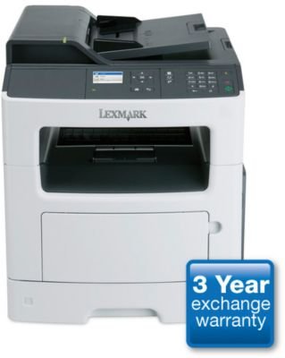 Image of Lexmark MX310dn Mono Laser All-in-One Printer Plus