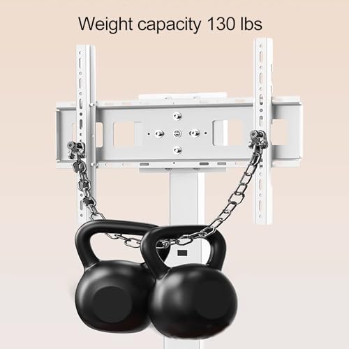 Soporte móvil para TV con ruedas y altura ajustable miniatura 7