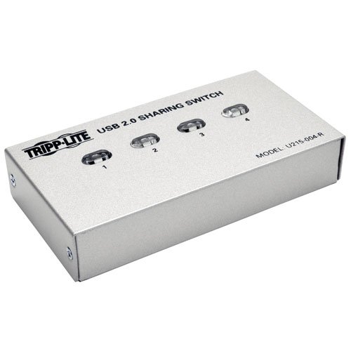 Tripp Lite 4-Port USB 2.0 Peripheral Sharing Switch #TOP5