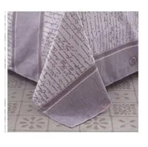 Lit de litière Queen Size drap housse et taies parure de lit 4pcs
