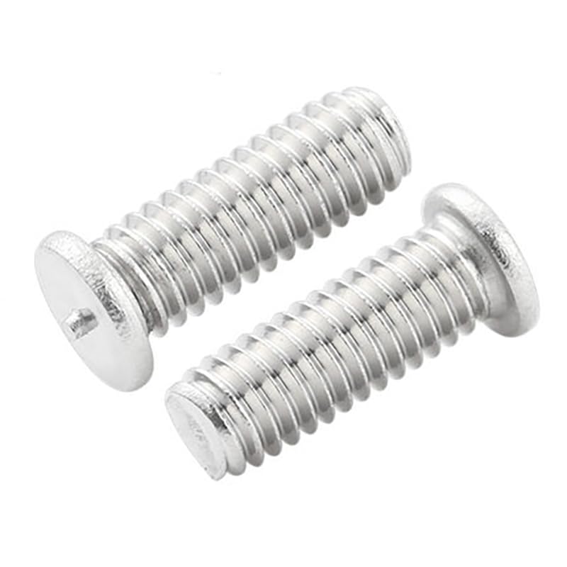 Generic M6 Aluminum Welding spot Screws Solder Point Bolts Weld Bolt Threaded Screw Nails - (Size: M6x15mm 25pcs)