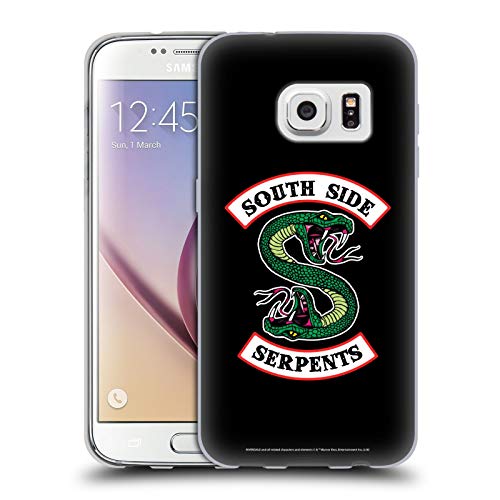Official Riverdale South Side Serpents Graphic Art Soft Gel Case Compatible for Samsung Galaxy S7