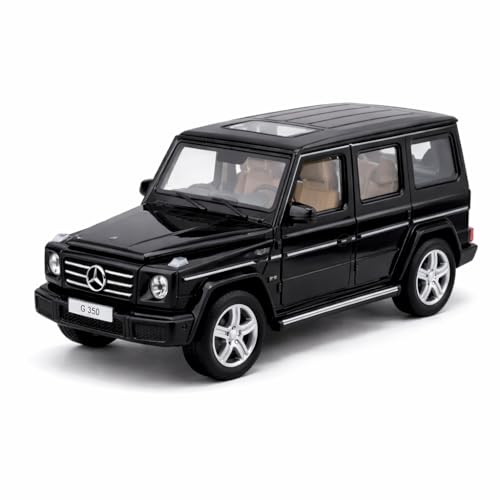 Image of Wizplex MSZ Official Licensed Mercedes G 350-D G Wagon Diecast Model Car 1:32 Scale | Light & Sound | Pull Back Action | Metal SUV Toy | Collectible Display & Gift