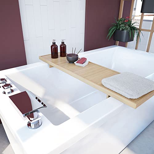 Dreamline Levantine 60 In. W X 32 In. D Freestanding Bathtub In White #TOP4