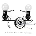 Kawell Humanoid Wall Light Fixtures Modern Wall Lamp Creative Wall Sconce Light Art Deco Max 60W E26 Base for Children Room Bedroom Bedside Living Room Stairs Hallway Restaurant Kitchen