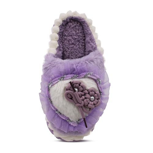 Image of VRITRAZ Women's Comfort Slip On Closed Toe Warm Winter with Cute Design print House Clog Indoor Slipper