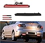 KENRTIR Smoked Lens LED Lamp Compatible with 2004-2009 Mazda 3 ,2007-2009 Mazdaspeed3 Rear Fog Bumper Reflector Brake Tail Sequential Flash Signal Lights
