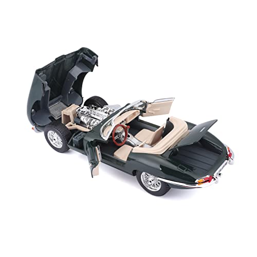 Jaguar E-Type Cabriolet Coupe 1:18 Modelo Diecast miniatura 4