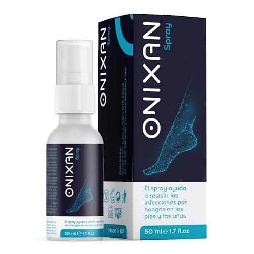 Onixan - Spray antimicótico para pies - 50ml - Ayuda a tratar y restaurar la apariencia del pie infectado con hongos