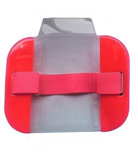 High Visibility Security Arm Band Id Holder- Choice Of Colors - By Pac Supplies Usa (Hi Viz Yellow) #TOP3