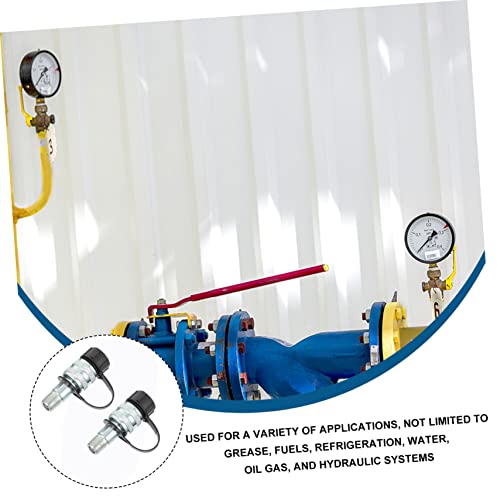 Connecteur hydraulique rapide en acier forgé et joint femelle haute pression robuste