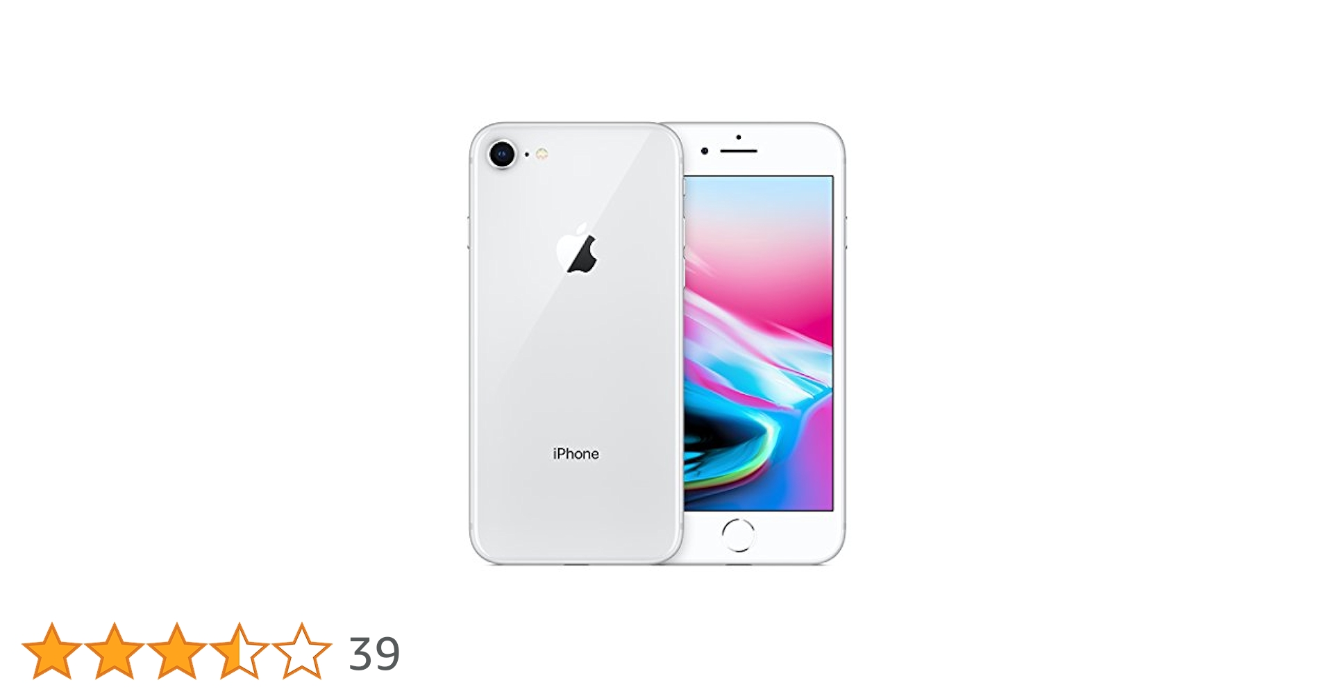 Apple iPhone 8 with FaceTime - 64GB, 4G LTE, Silver: Buy