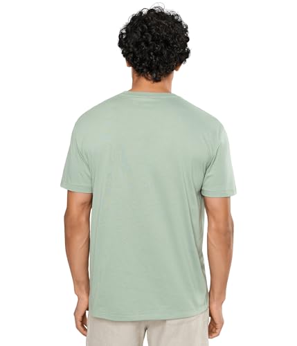 Image of POLO RALPH LAUREN Men's Classic Fit Jersey Crewneck T-Shirt Light Green SM