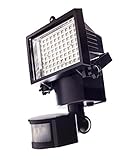 Qualitus The Super Bright 80 LED Waterproof Solar Powered Security Lights with Motion Sensor for Out