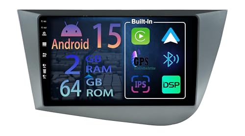 Autoradio Seat Leon 2 Android 15 pour connecter vos trajets en famille