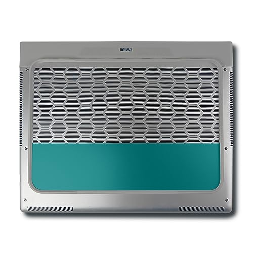 Image of MightySkins Skin Compatible with Alienware X16 R1 (2023) Full Wrap Kit - Solid Teal | Protective, Durable, and Unique Vinyl Decal wrap Cover | Easy to Apply & Change Styles | Made in The USA
