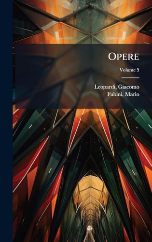 Opere (Italian Edition)