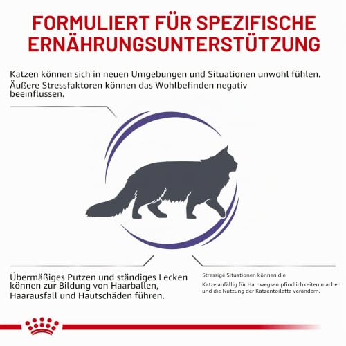 Royal Canin Expert Calm Trockenfutter | 4 kg | Alleinfuttermittel für ausgewachsene Katzen | Möglicher entspannender Effekt | Hydrolysiertes Milchprotein und L-Tryptophan