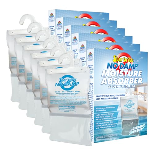 StarBrite No Damp Moisture Absorber & Dehumidifier 16 Oz Hanging Bag - Simple