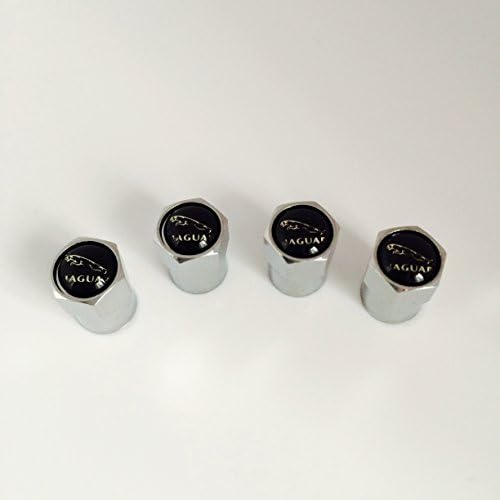 MG Black and Silver Chrome Wheel Valve Dust Caps Amazon.co.uk Automotive