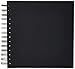 Price comparison product image Rossler Soho 180 x 180mm Wiro Bound Photo Album - Black (60 Sheets)