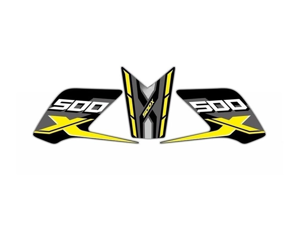 Tank Pad Protector Tank Pad Protector Sticker Decal for KY500X Gas Knee Grip Traction Side Tank Pad Sticker