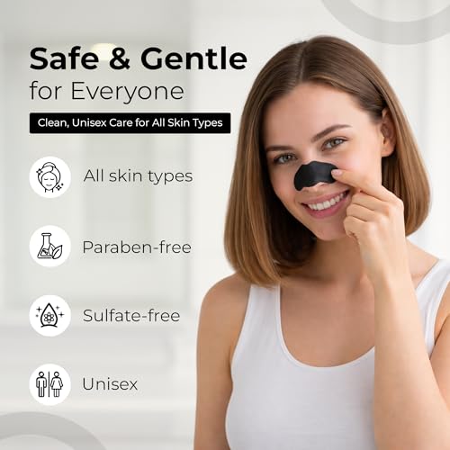 Image of Nose Strips for Blackheads | Pack of 6 | Deep Cleansing Nose Strips | Oil Control & Pore Care | For Men & Women