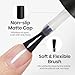 Beetles Base Coat 15ml for Gel Nail Polish, Base Gel Polish Soak Off LED Lamp Long-Lasting DIY Home and Nail Salon Gifts for Women