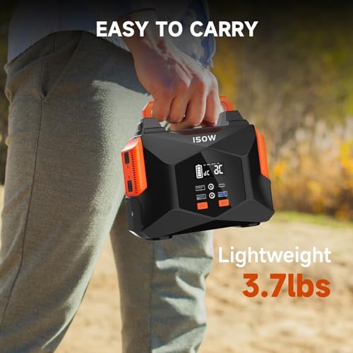 Bailibatt Portable Power Station For Camping, 150W 146Wh Portable Generator thumb #4