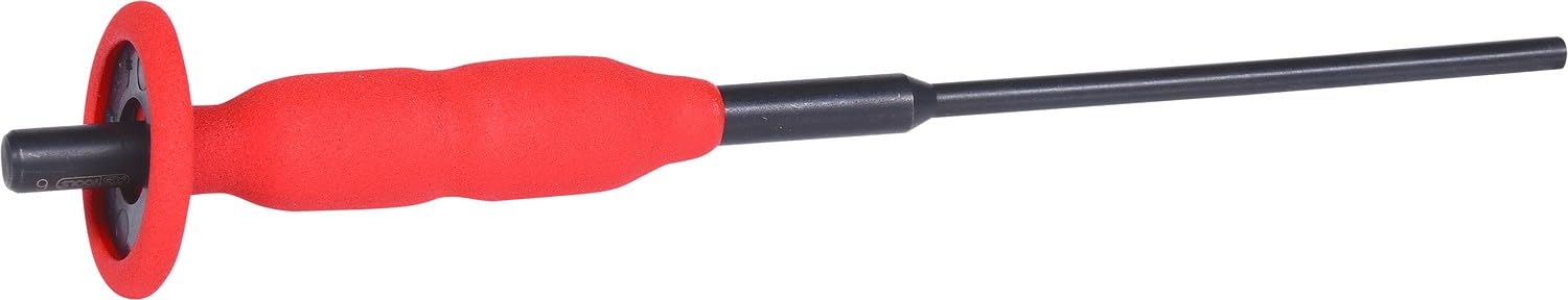 KS Tools 156.0026 Chasse-axe bruni avec poignée grip Diamètre 6 mm Longueur 270 mm