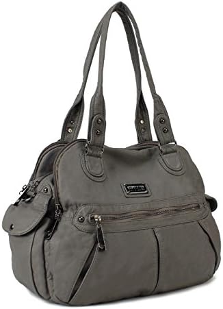 Scarleton 3 Compartment Washed Shoulder Bag H1340