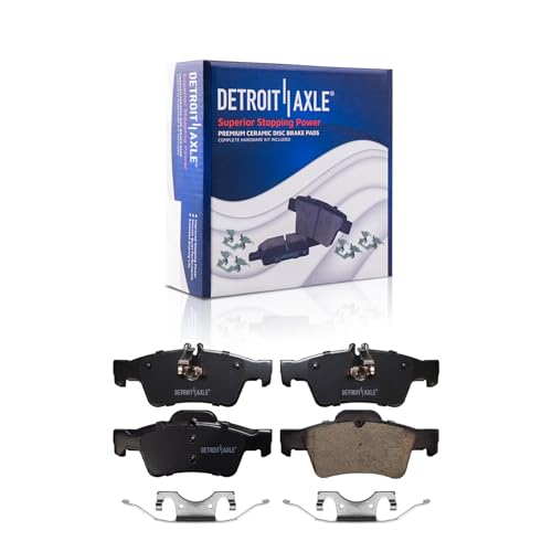 Image of Detroit Axle - Ceramic Brake Pads for 2012-2015 Mercedes-Benz CLS550 E550