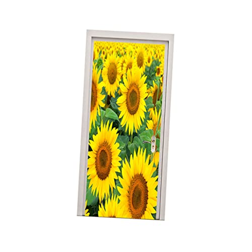 Autocollant de porte imperméable pour rénovation facile sans trace - 2
