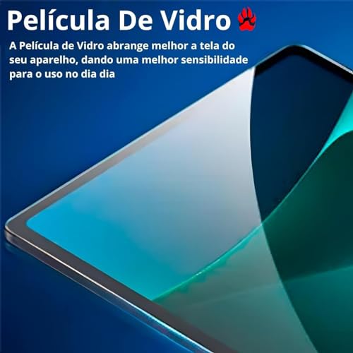 Película De Vidro Para Galaxy Tab S9 FE (Tela 10.9
