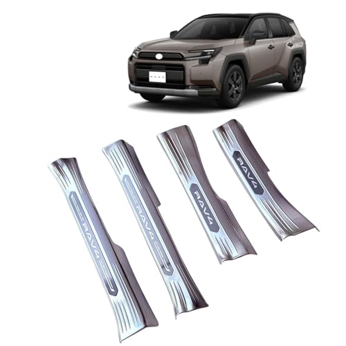 For �V�^ RAV4 AXAN64 6���60�n 2026�X�J�b�t�v���[�g �T�C�h�X�e�b�v �X�J�b�t�v���e�N�g�V�[�g�h�A�V���v���[�g�C���T�C�h �C���e���A�p�l�� �A�N�Z�T���[ ����h�~ ���h�~ �O�� �X�e�����X 4P RAV4 XA60 �A�N�Z�T���[ (