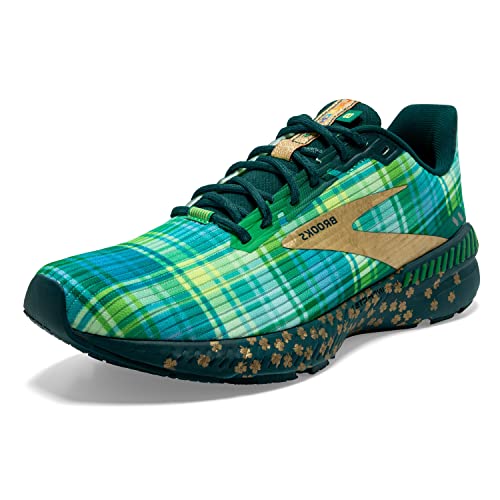 Brooks Launch GTS 8 Fern Green/Metallic Gold/Deep 9.5 D (M)
