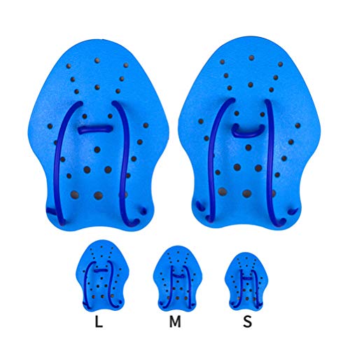 Lioobo 1 par de luvas aquáticas para natação e surfe, tamanho P