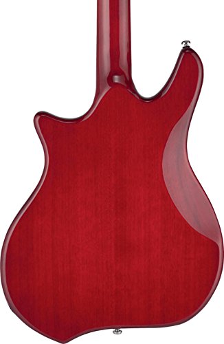 Hagstrom IMP-BLK Guitare électrique 6 cordes Noir brillant Cherry Sunburst - Les Beatles, Paul McCartney, John Lennon, RIngo Starr, George Harrison Hagstrom IMP-BLK Guitare électrique 6 cordes Noir brillant Cherry Sunburst – Image 3
